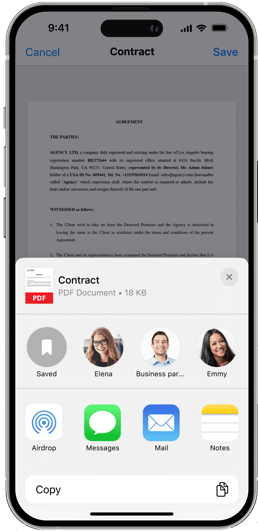 How to Scan and Send Documents via Email | Scanner App